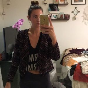 H&M patterned blazer